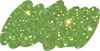 глиттер PR-375- Зеленый неон
